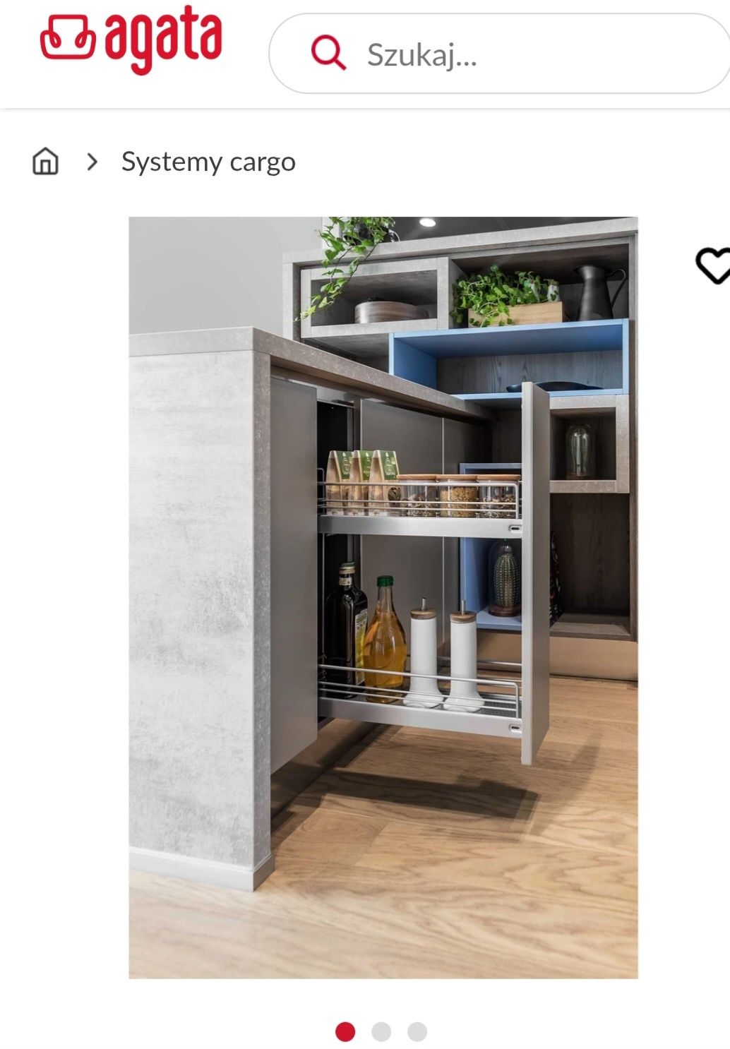 Kosze system Cargo Agata Meble