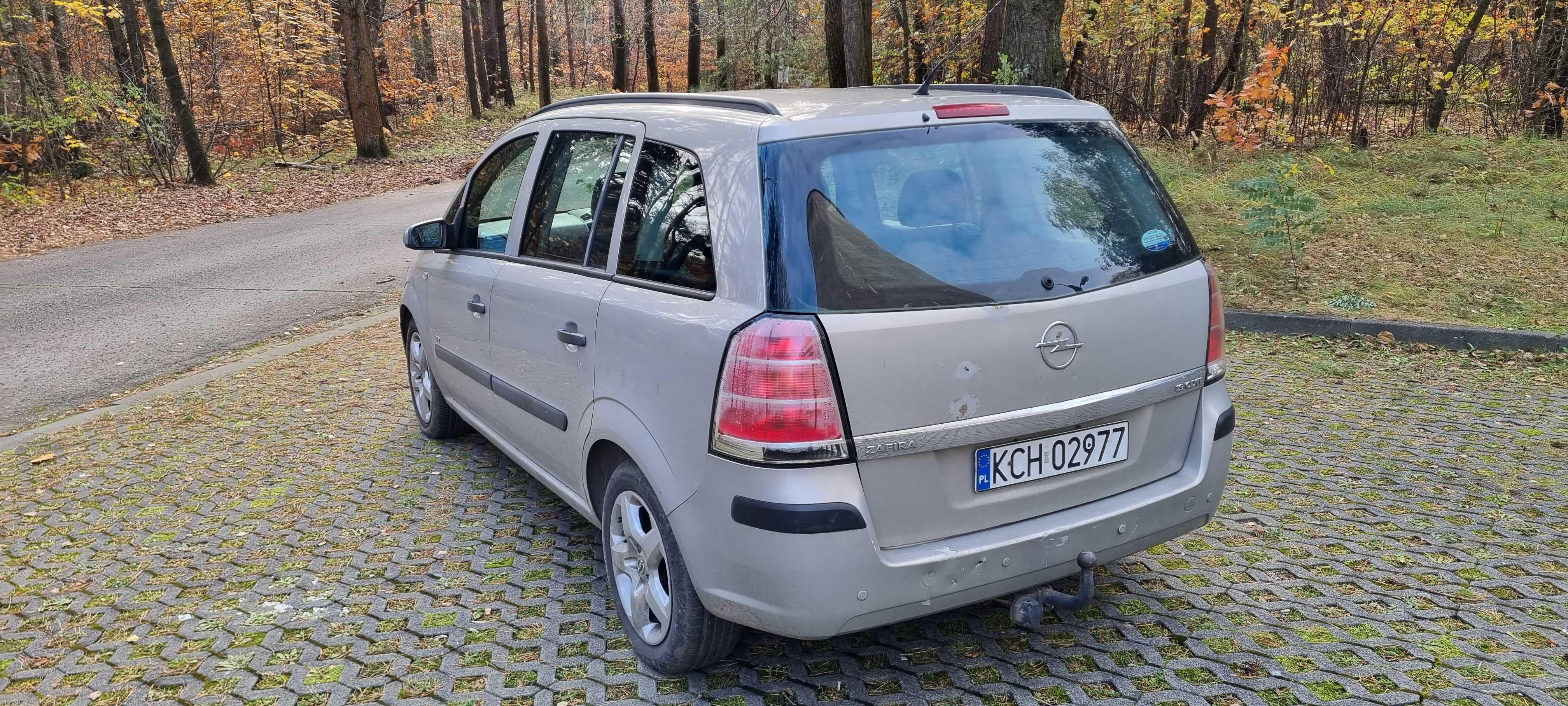 Opel Zafira B anglik zarejestrowany w PL 100% sprawny 7 osób 1.9 cdti