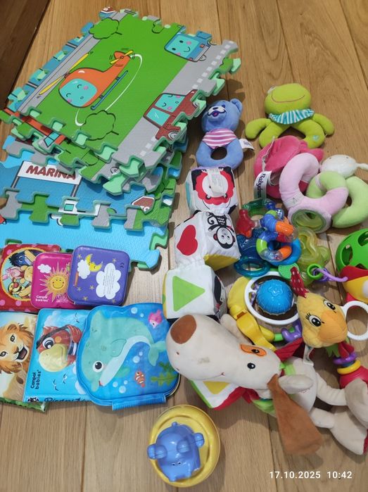 Zestaw zabawek niemowlęcych mega