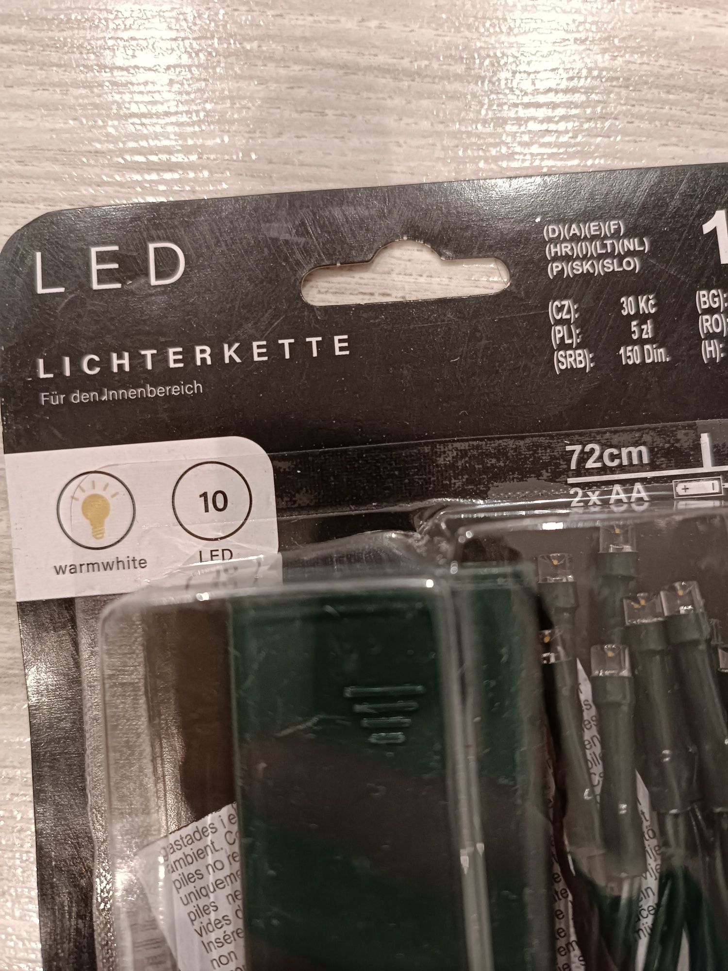 Lampka 10 LED nowa