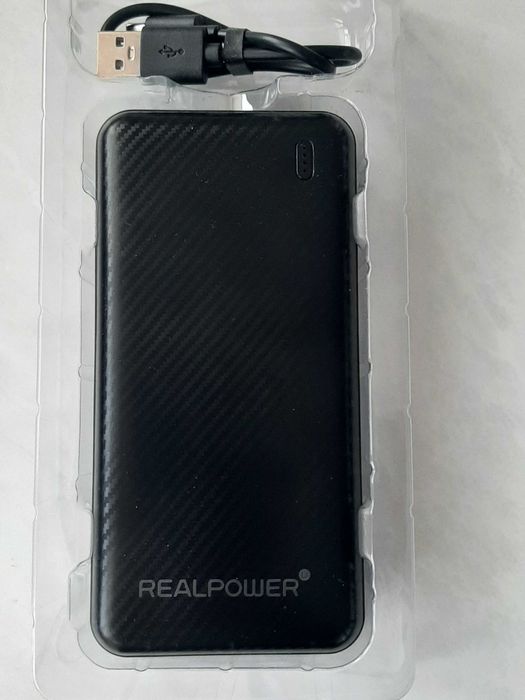 Повербанк PowerBank RealPower PB-20000 SE ємністю 20 000 мАг