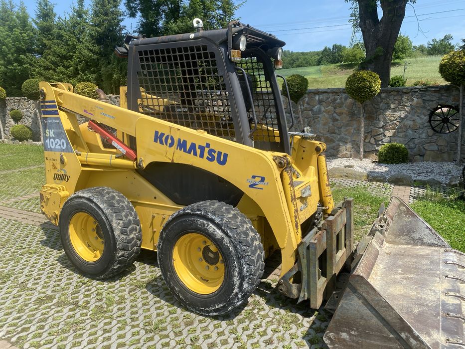 Komatsu sk 1020 świeżo spr z Francji 1300 MG 3.5T 90KM