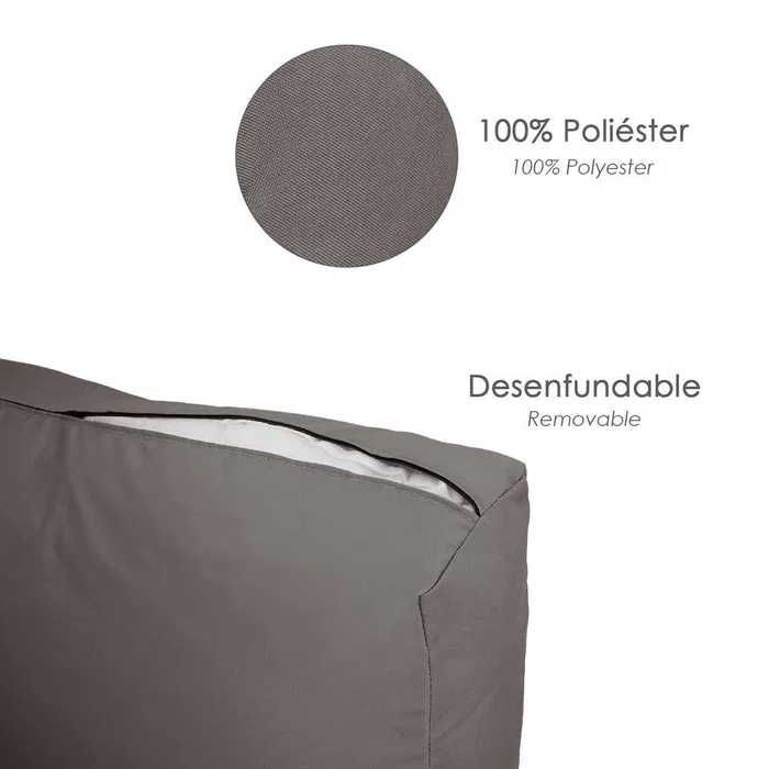 Almofada Colchão para Palete com fecho - 120 cm