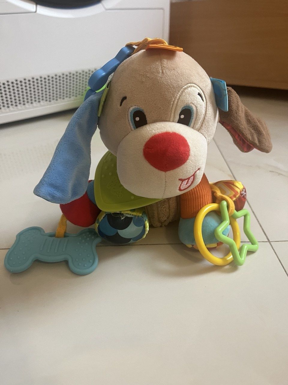 Дитяче брязкальце песик,з гризунами