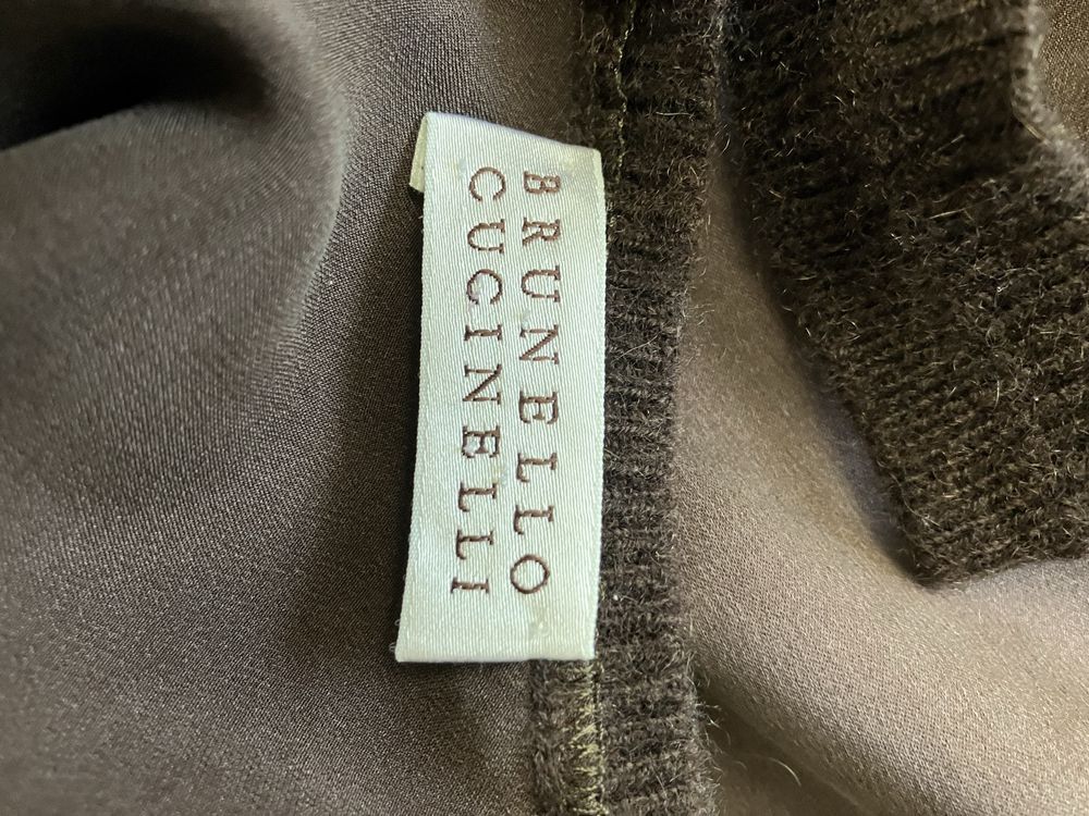 Brunello cucinelli майка шовк кашемір