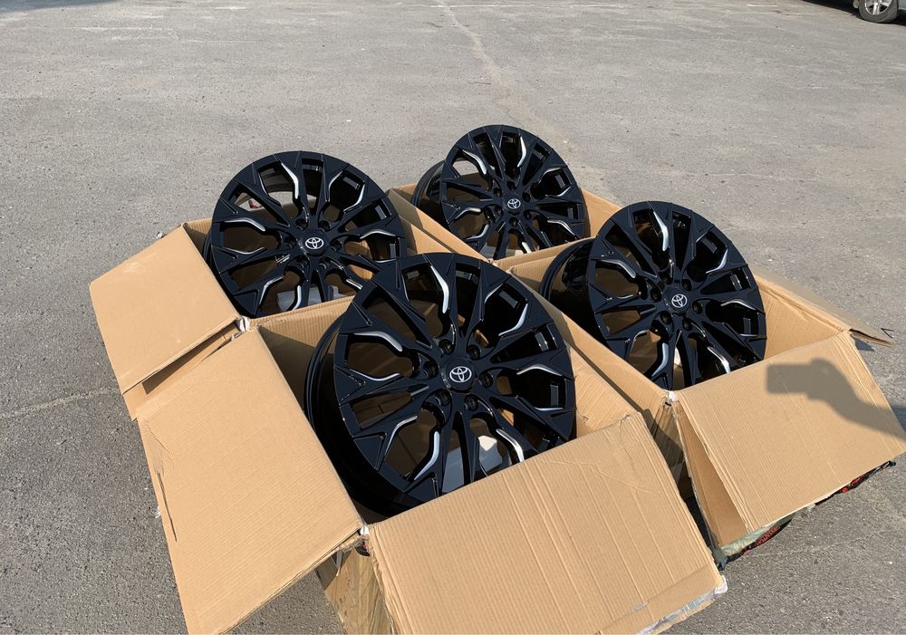 99 НОВЫЕ Кованные диски Phantom Carbon Toyota Lexus  6/139.7 R22 et50