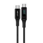 Kabel Acefast C6-03 Black USB-C - USB-C PD QC 100W 5A 480Mb/s 2m - cza