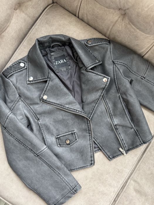 Укорочена куртка Zara. Фото вживу, ціна актуальна. Є інші моделі.