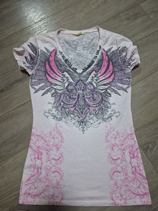 футболка у2к 2000s винтаж