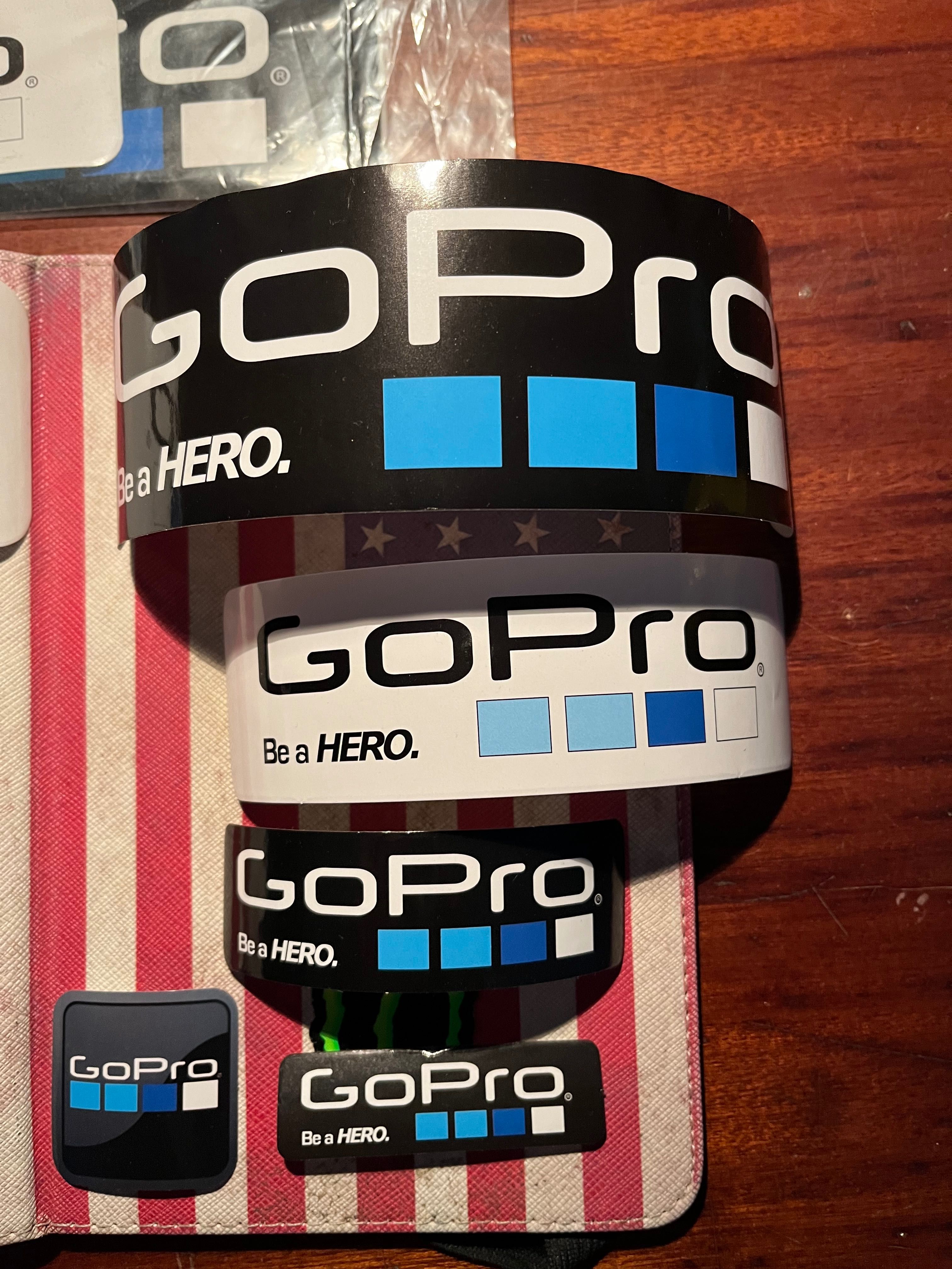 Go-Pro Autocolantes Novos