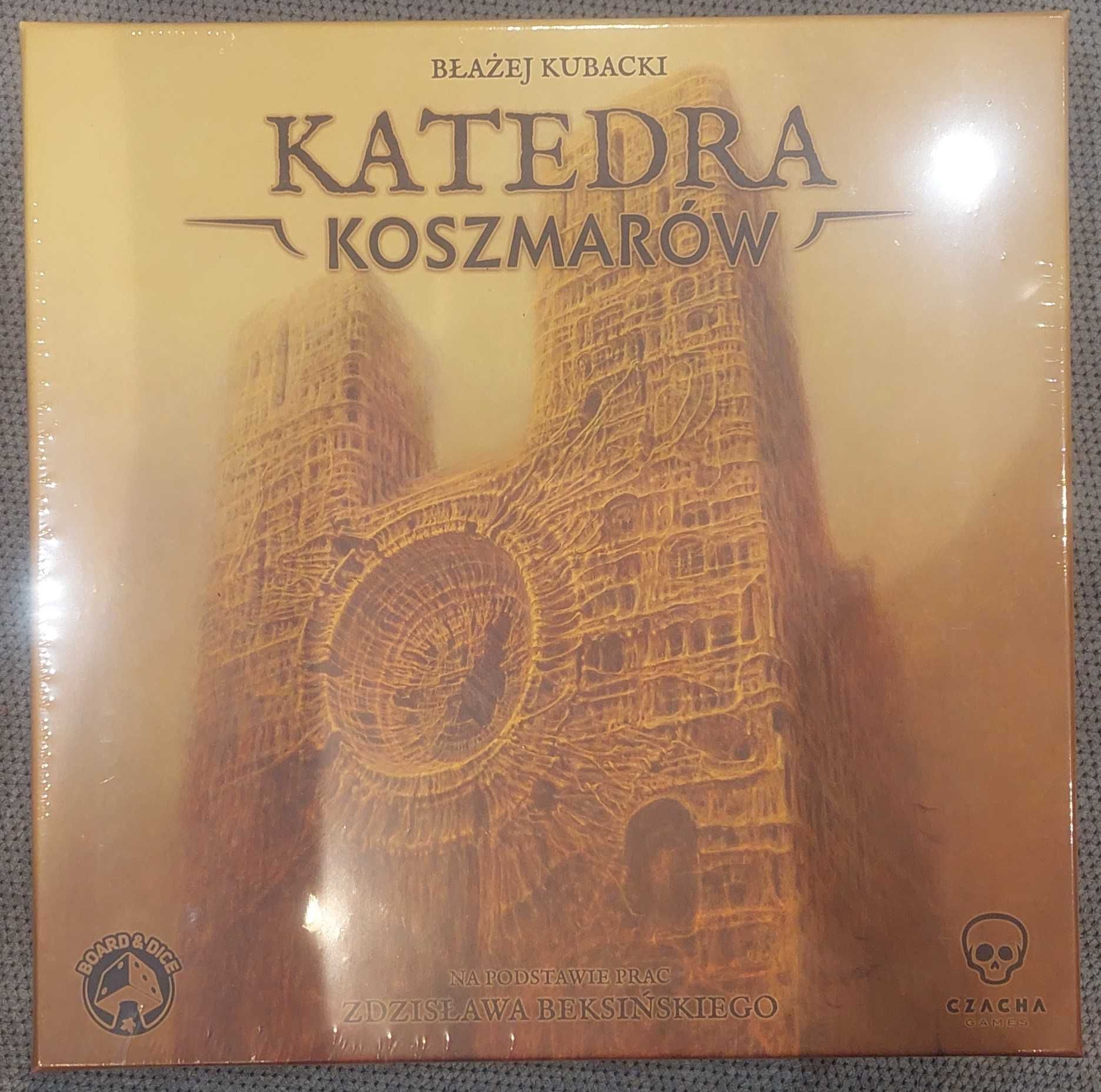 Katedra koszmarów gra+ dodatek Figurka Koszmarnego Kota wraz z kartami