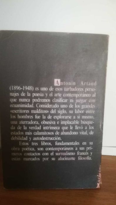 El pesanervios - Antonin Artaud (Em língua espanhola)