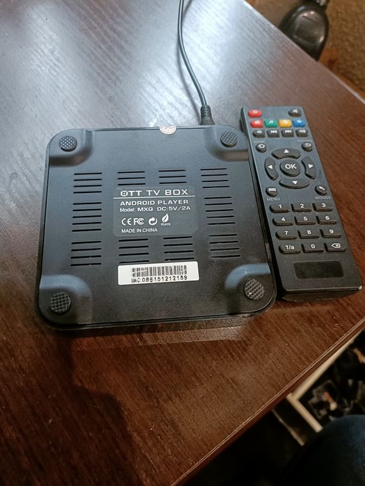 Otto TV box android player model mxq