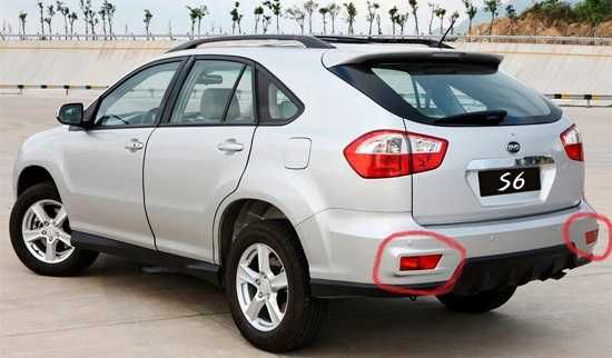 Фонари в задний  бампер BYD S6