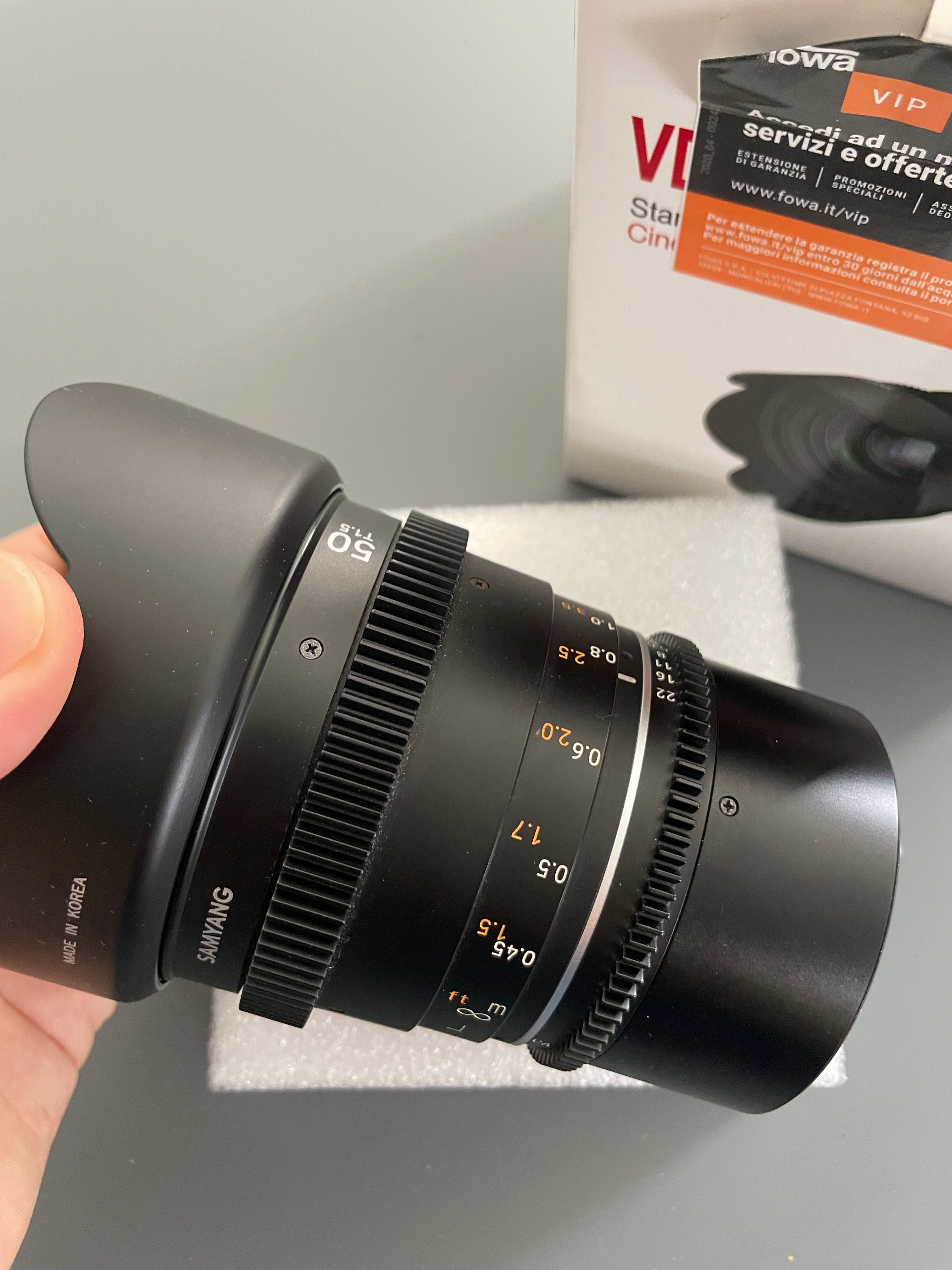 samyang rf 50mm t1.5 vdslr mk2