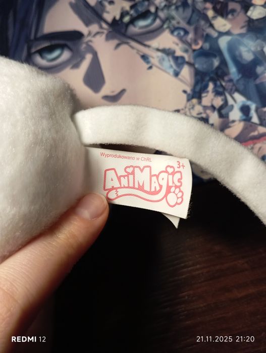 Biały kotek interaktywny