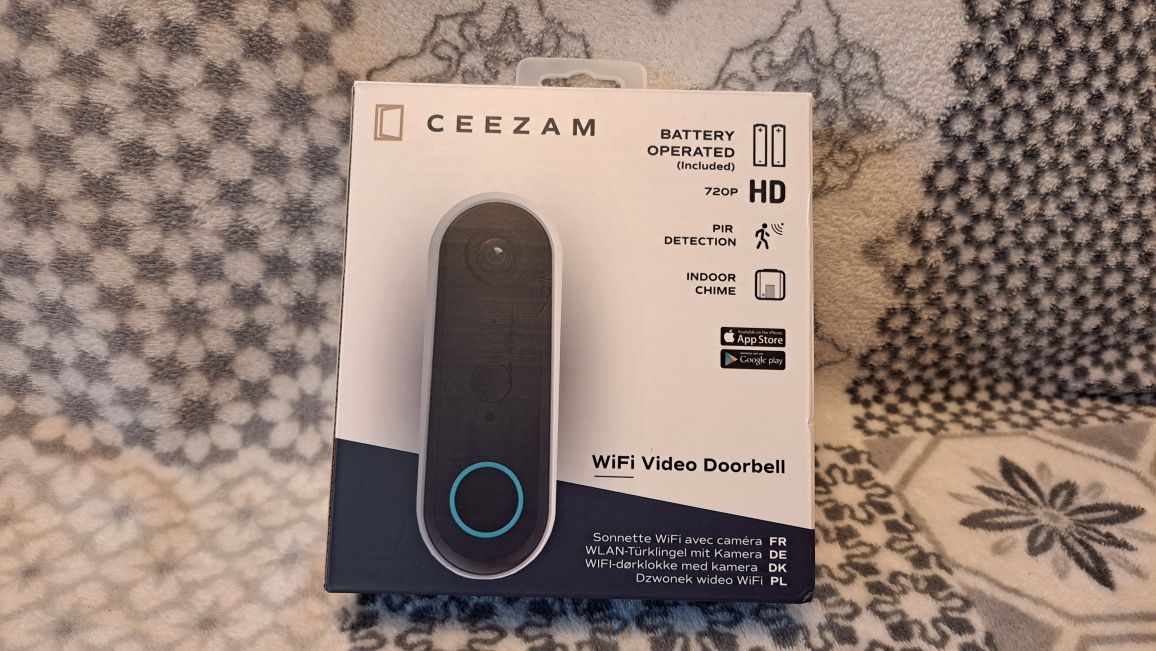 Nowy Dzwonek WiFi video HD firmy Ceezam