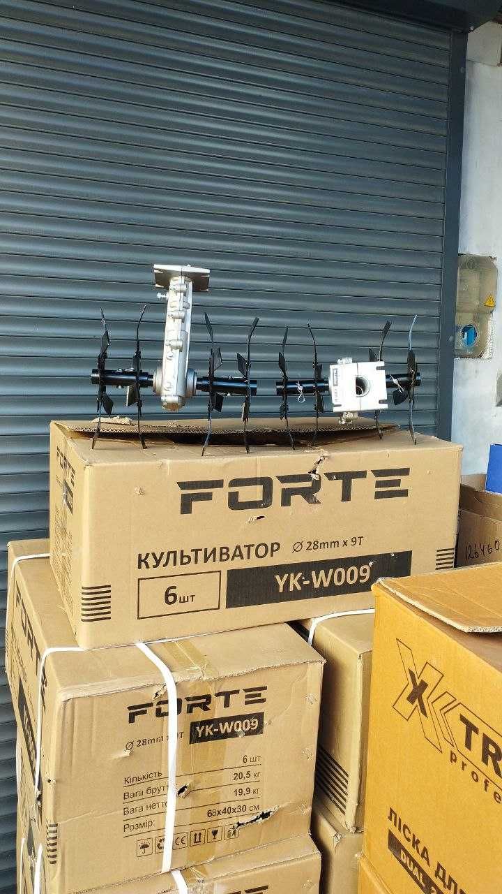 Насадка-культиватор для мотокоси Forte YK-W004 26 мм