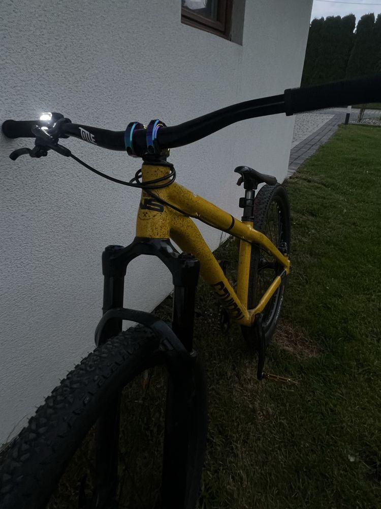 Ns bikes decade v2 yellow splash (rower dirt)
