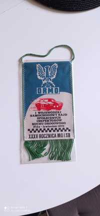 Proporczyk ORMO MO SB Piła 1979 rok