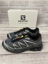 (БЕЗ ПЕРЕДОПЛАТИ)Salomon XT-6 Gore-tex саламони на гортексі чорні білі