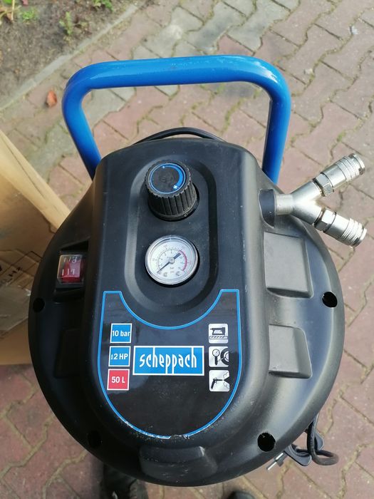 Kompresor 50l scheppach NOWY  10bar promocja