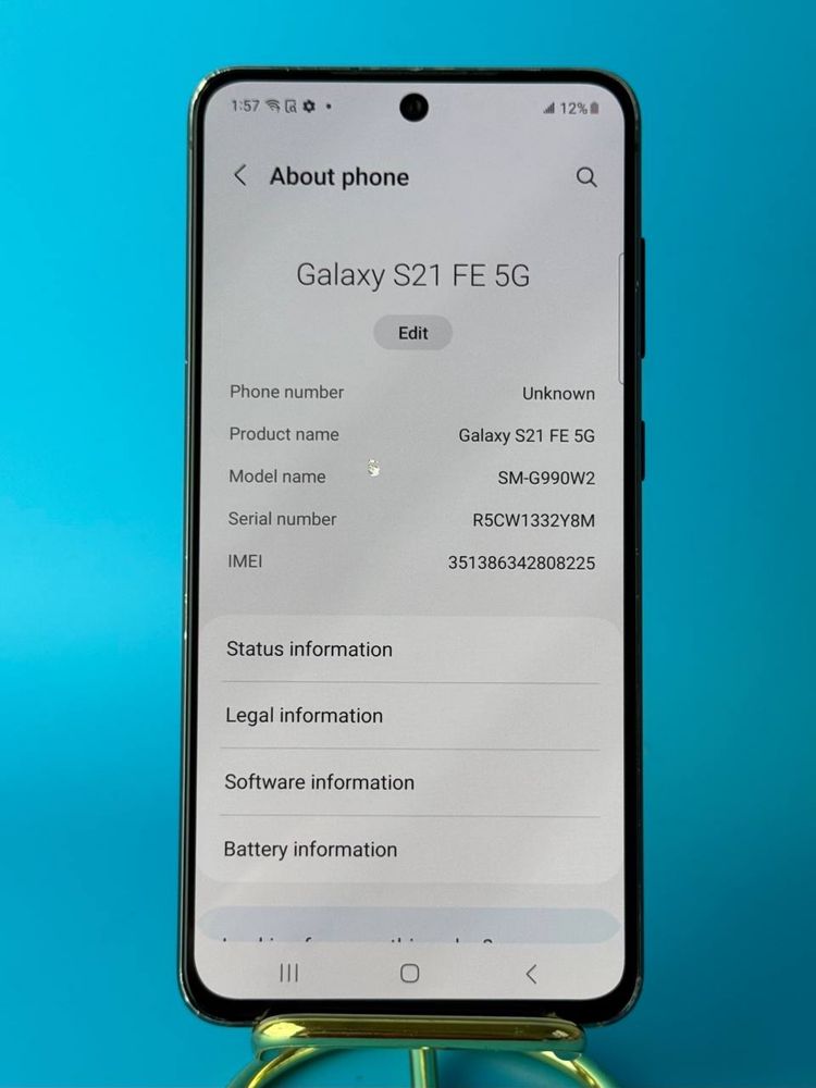 УЦІНКА Samsung Galaxy S21 FE 6/128GB (729)