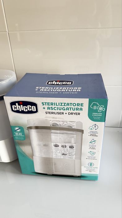 Esterilizador Chicco com Secagem tudo em um