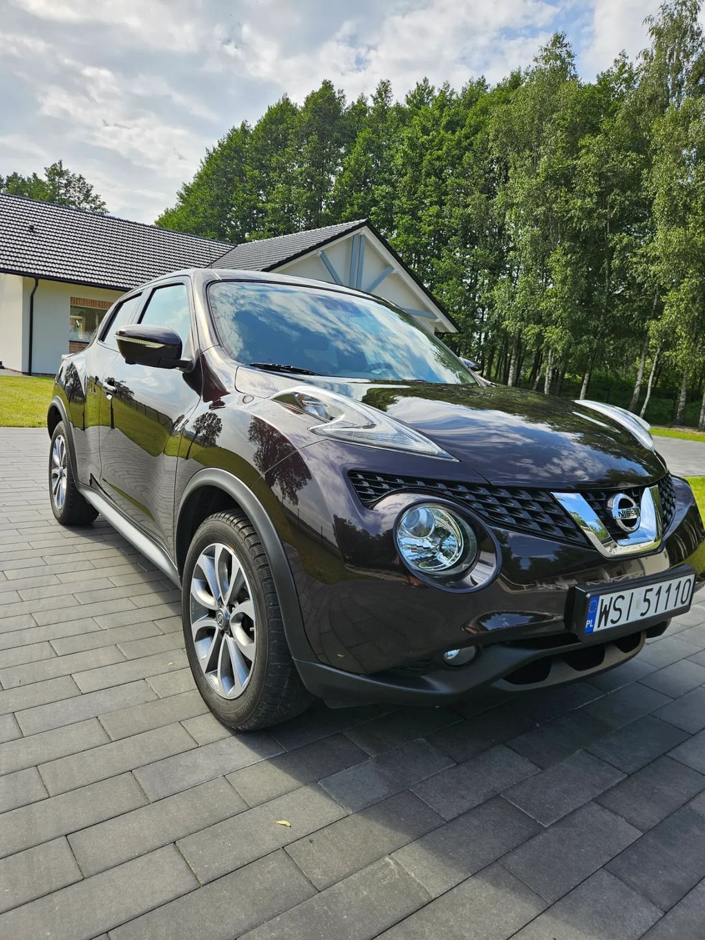 Nissan Juke Nissan po dużym serwisie: rozrząd, sprzęgło, dwumasa, nowe felgi, LED