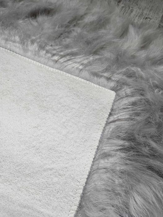 Dywan z włosiem puchaty shaggy 80 x 150 cm narzuta mata