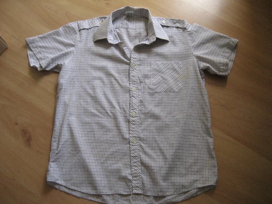 Savconf - ładna koszula w drobną krateczkę S