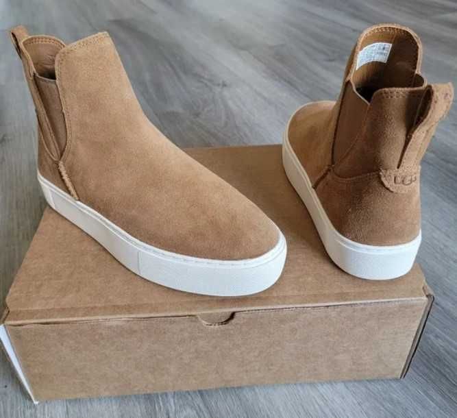 Жіночі демісезонні UGG ботинки черевики челсі полуботинки 40-41