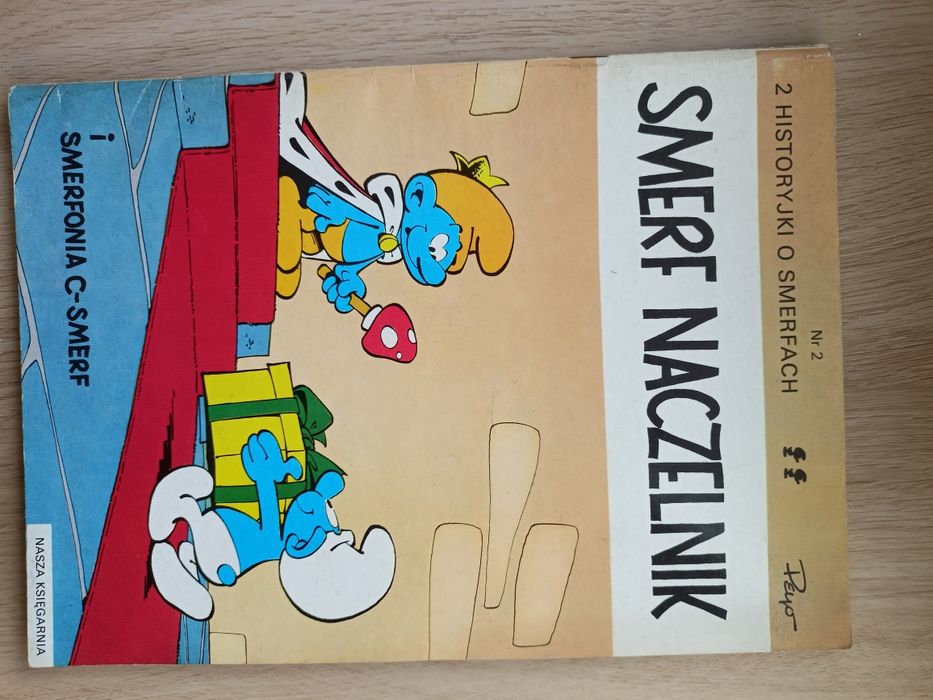 Smerf naczelnik komiks 1990 r