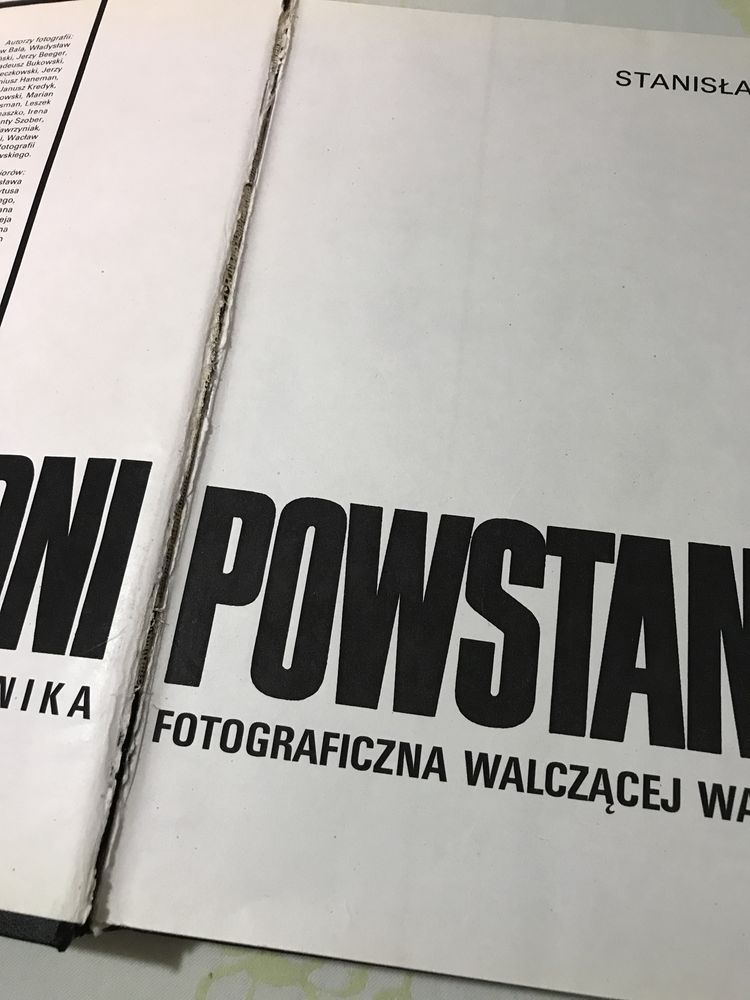 Rarytas Dni Powstania Stanisław Kopf unikalny album