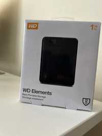 WD Elements Portable HDD 1TB (WDBUZG0010BBK-WESN)