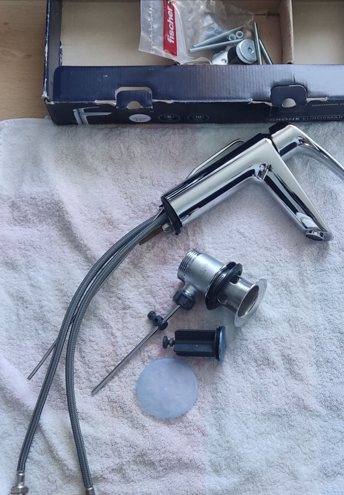 GROHE bateria umywalkowa Eurosmart rozmiar M chrom Grohe