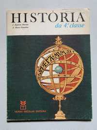 Livro Antigo de História (4ª classe)