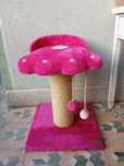 Arranhador de Gato Rosa luxuoso