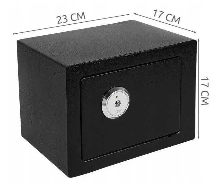 Компактный сейф с ключами Сейф для офиса Сейф для зброї Malatec S8800