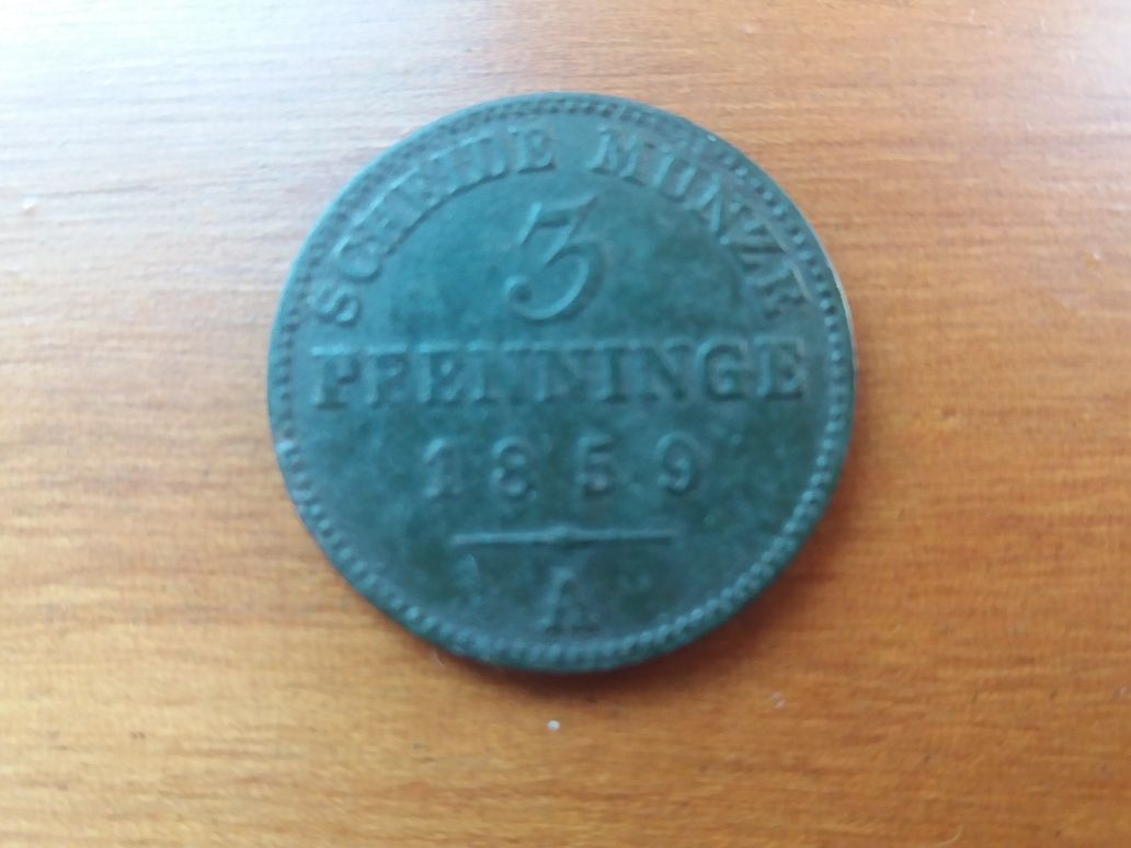 Moedas da Alemanha e dos antigos Estados (Prussia, Baden)