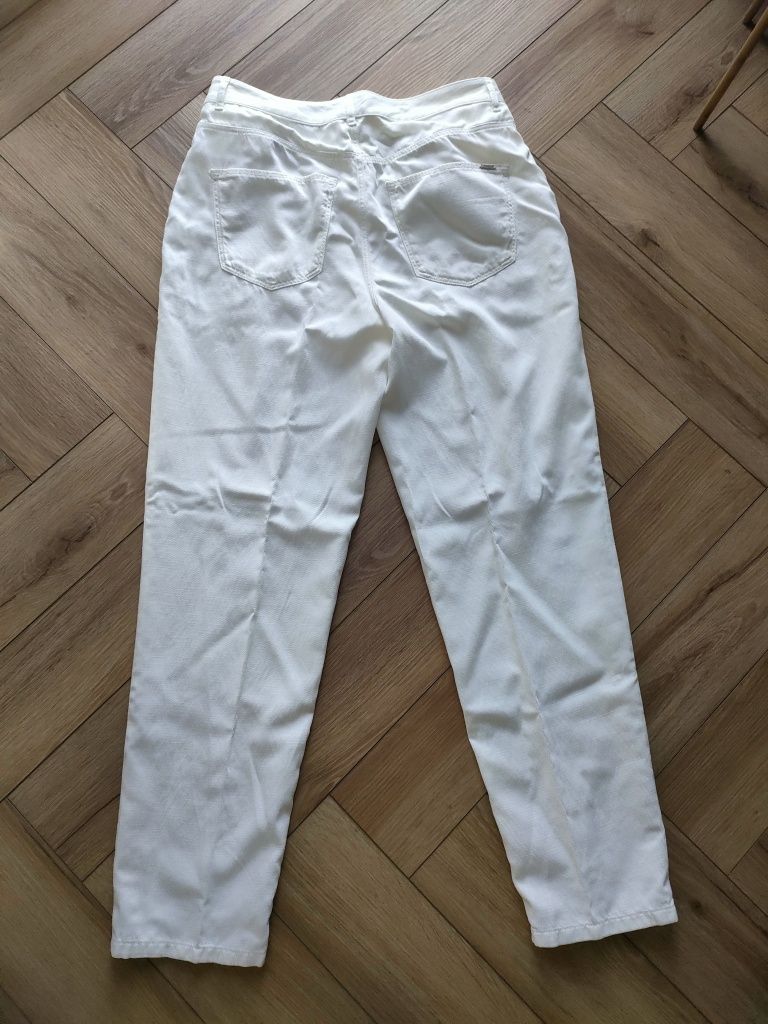 Massimo Dutti spodnie lniane cygaretki beżowe 38 M Tommy Hilfiger ASOS