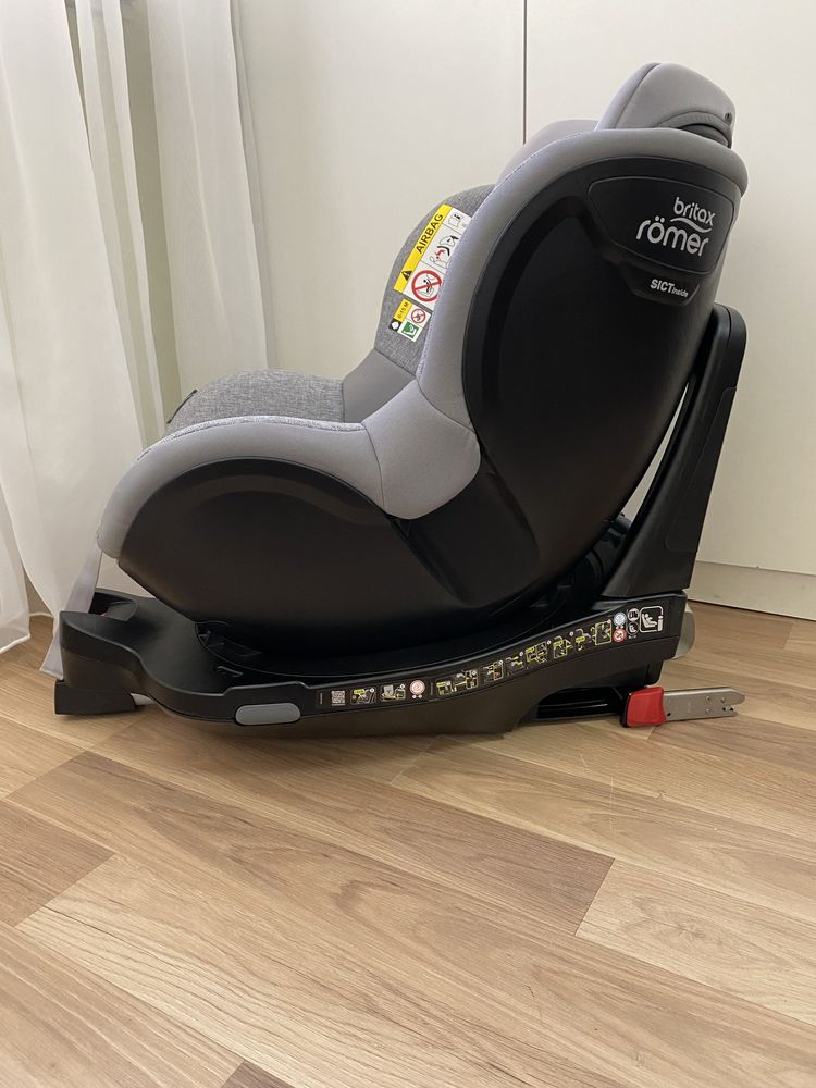 Поворотне Автокрісло Britax Römer DUALFIX i-SIZE (Grey Marble)