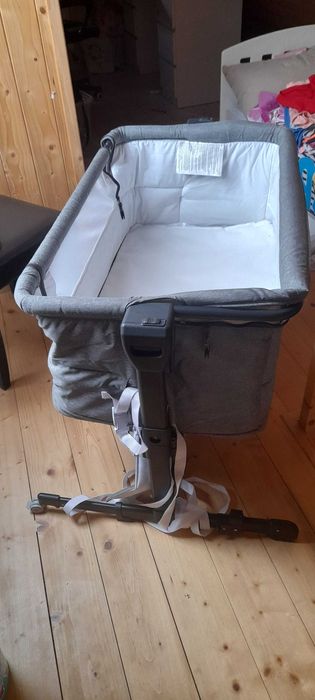 Kinderkraft Łóżeczko turystyczne dostawne składane 3w1 NESTE GROW Grey