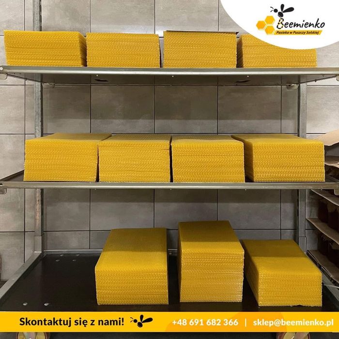 Przerób wosku na węze, wosk pszczeli, pszczoły