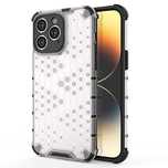 Honeycomb etui iPhone 14 Pro Max pancerny hybrydowy pokrowiec przezroc