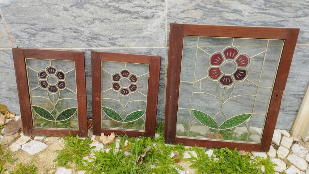 3 Vitrais antigos