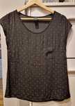 Czarna bluzka oversize Ellos