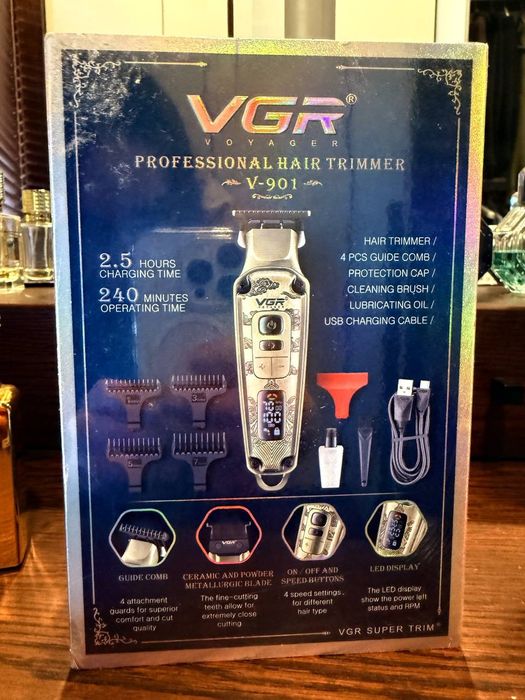Професійна машинка для стрижки VGR Voyager V-901 — нова!
