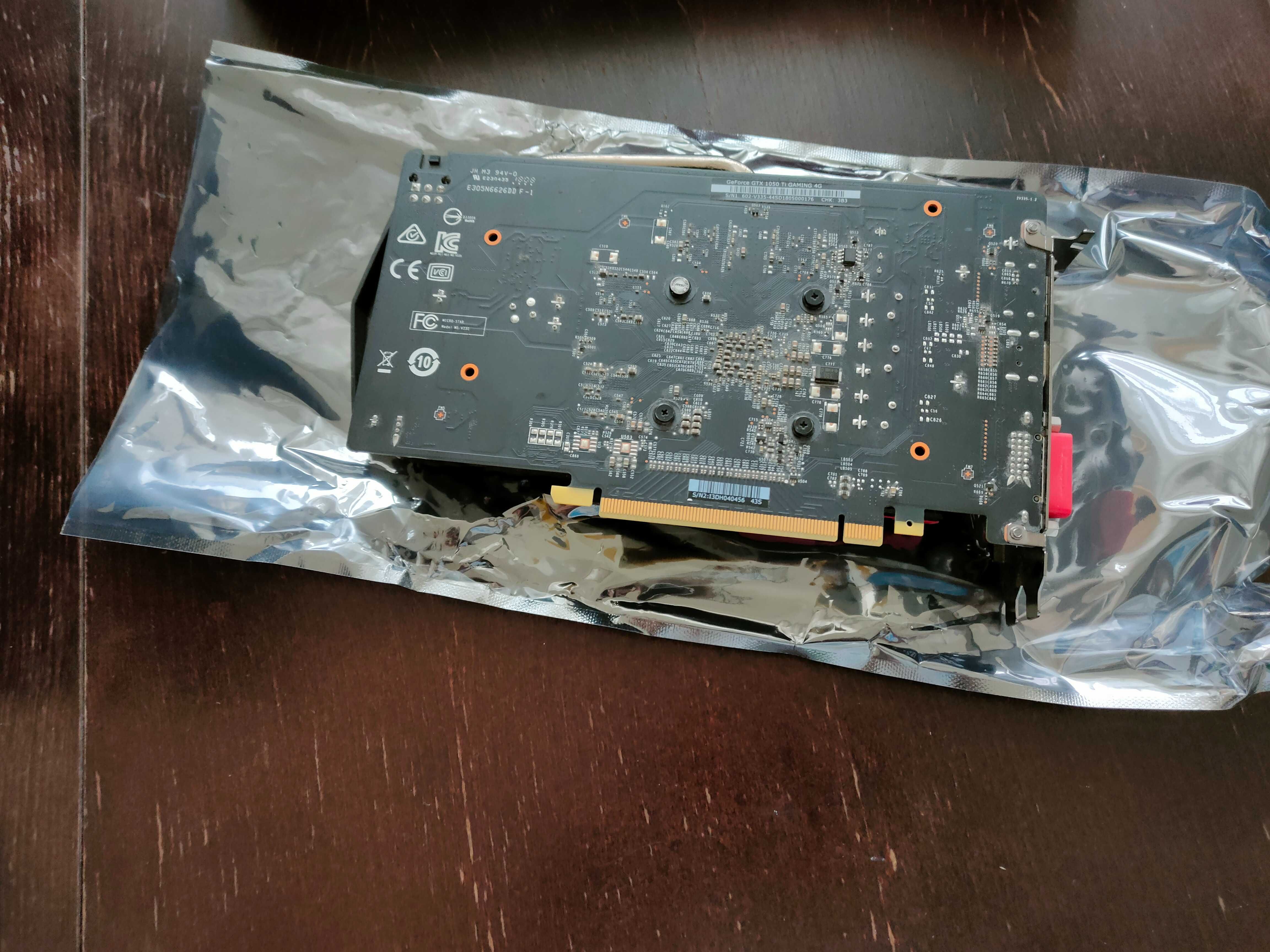 Msi GTX 1050 ti Gaming X 4GB