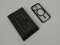 Etui magsafe iPhone 13 mini przezroczyste + szkło hartowane